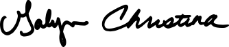 Signature of Galyn Bernard and Christina Carbonell